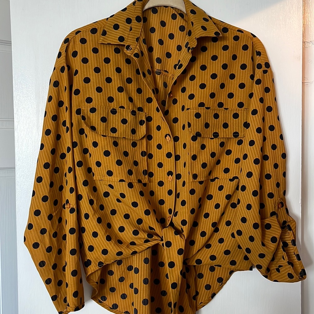 Polka Dot Blouse